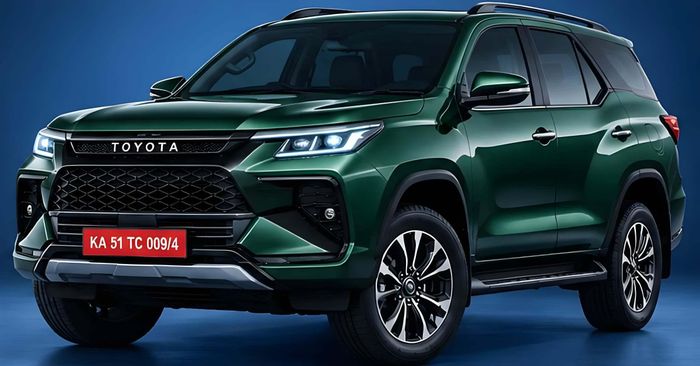 Bản phác họa về thiết kế dự kiến của Toyota Fortuner mới. (Ảnh: Cartoq)