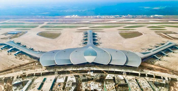 Sân bay Long Thành giai đoạn 1 đang từng bước hoàn thiện, sẽ vận hành thương mại ngay trong năm 2026. (Ảnh: M.Tuệ)