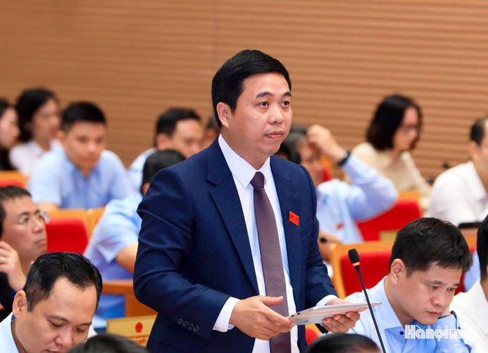 Đại biểu Nguyễn Gia Luyện đặt câu hỏi chất vấn.