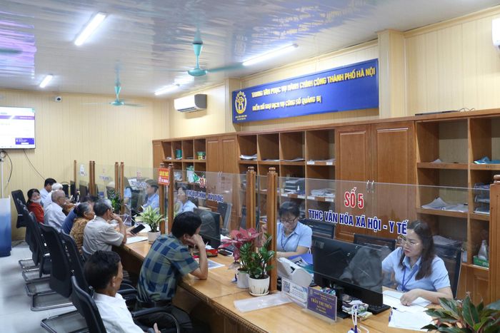 Công tác chuẩn hóa dữ liệu được xã triển khai trên nhiều lĩnh vực. Ảnh: PV