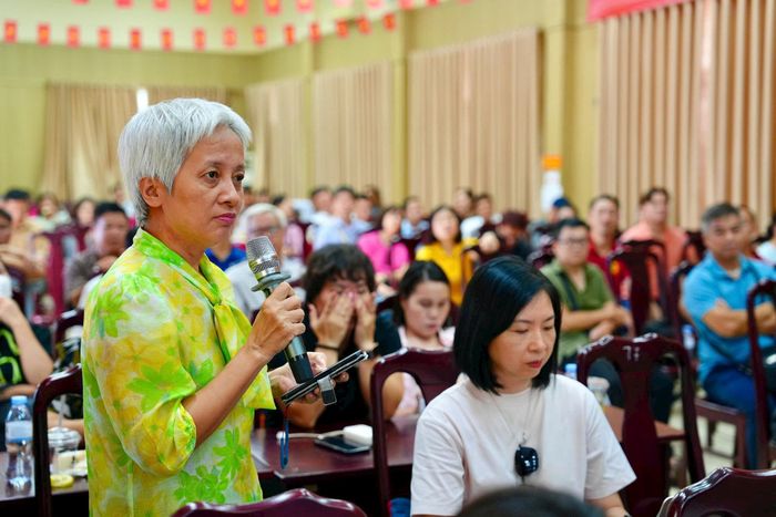 Các đại biểu thảo luận tại hội nghị. Ảnh: NS