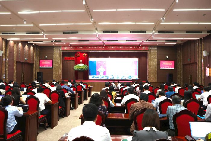 Quang cảnh hội nghị. Ảnh: Thanh Hải