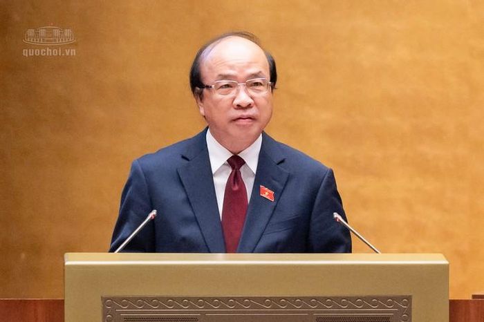 Chủ nhiệm Ủy ban Pháp luật và Tư pháp Phan Chí Hiếu. Ảnh: Media Quốc hội