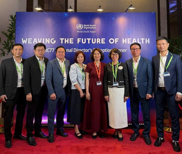 Đoàn Đại biểu Bộ Y tế tham dự Kỳ họp lần thứ 77 khu vực Tây Thái Bình Dương của Tổ chức Y tế Thế giới WHO.