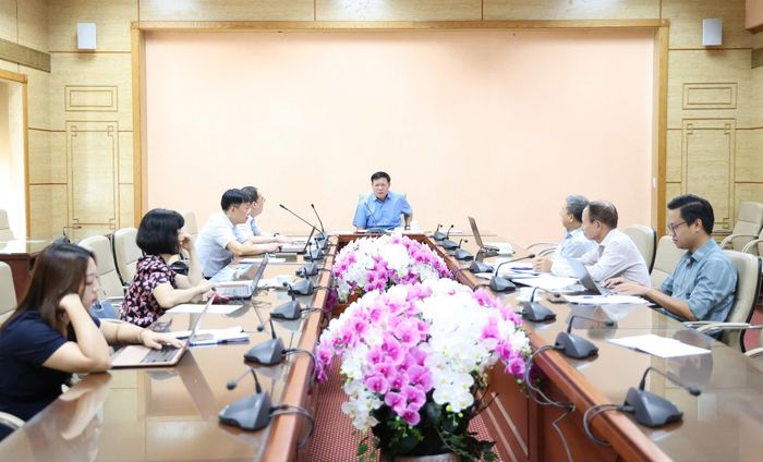 Quang cảnh cuộc họp. Ảnh: Trần Minh
