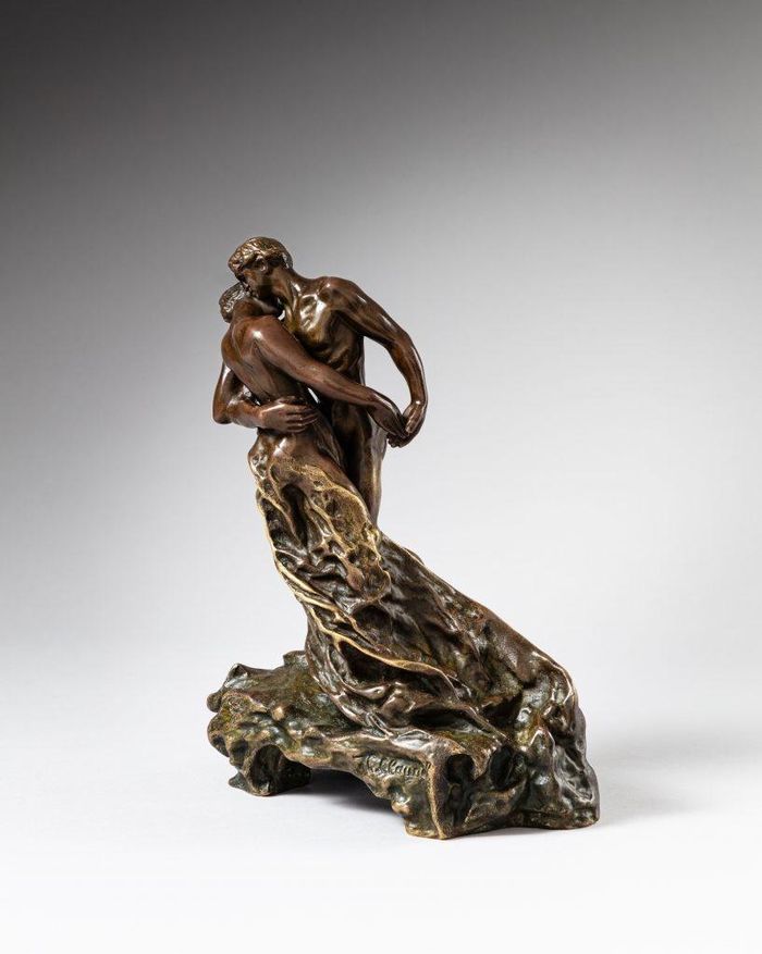  Tác phẩm điêu khắc La Valse (Điệu valse, 1895) của Camille Claudel. Ảnh: Sotheby's.