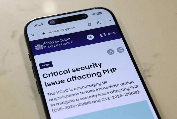  Lỗ hổng trong PHP có thể cho phép tin tặc xâm nhập hệ thống. Ảnh: Reuters. 