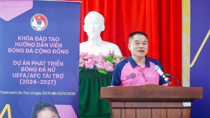 Ông Lưu Quang Điện Biên phát biểu tại buổi lễ