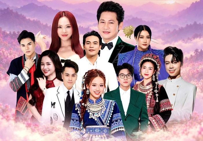 Ca sĩ Trọng Tấn, Ngô Lan Hương, Dương Trường Giang cùng nhiều ca sĩ, nghệ nhân, diễn viên tham gia chương trình nghệ thuật đêm khai mạc Lễ hội Hoa Tam giác mạch lần thứ XII - năm 2026