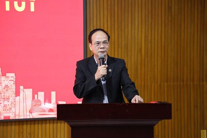 PGS.TS Vũ Văn Nhiêm, Phó Hiệu trưởng Trường Đại học Luật TP.HCM phát biểu