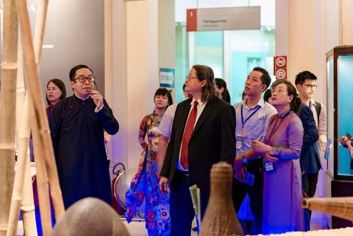Ông Nguyễn Minh Nhựt (Phó Giám đốc Sở Văn hóa và Thể thao TP.HCM) tham dự sự kiện. Ảnh: VPTVN