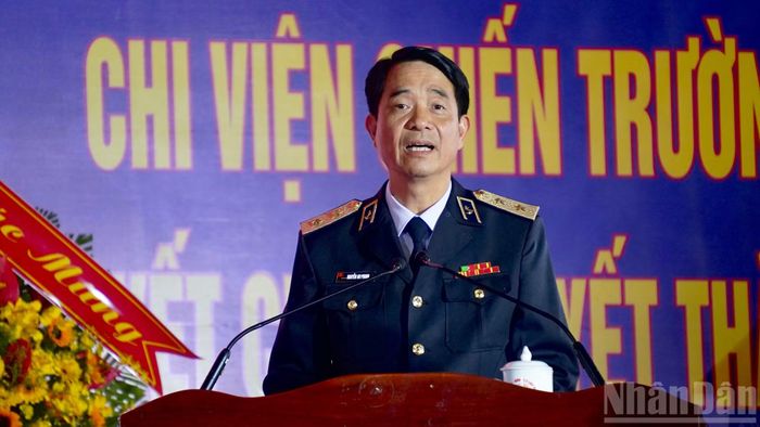 Phát biểu tại buổi lễ, Phó Đô đốc Nguyễn An Phong, Chính ủy Quân chủng Hải quân yêu cầu Lữ đoàn 125 tiếp tục phát huy truyền thống, xây dựng Đảng bộ trong sạch, vững mạnh, đơn vị vững mạnh toàn diện “mẫu mực, tiêu biểu”; đổi mới huấn luyện theo hướng đồng bộ, chuyên sâu, lấy thực hành làm chính, gắn với phương án, đối tượng tác chiến và địa bàn hoạt động.