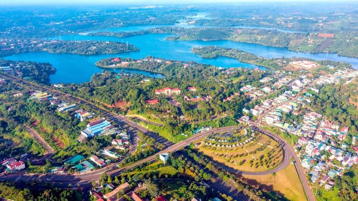 Một góc khu vực phía tây tỉnh Lâm Đồng, (Ảnh: CTV)