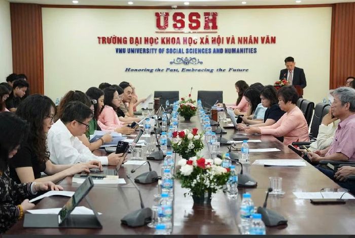  Quang cảnh hội thảo. (Ảnh: USSH) 