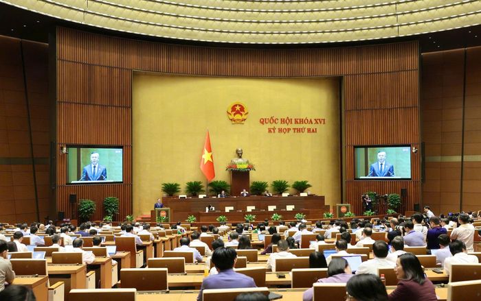  Quang cảnh phiên họp. Ảnh: TRỌNG HẢI