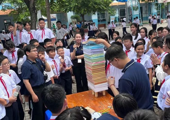 Hoạt động STEM tại Trường THCS Trần Văn Ơn.
