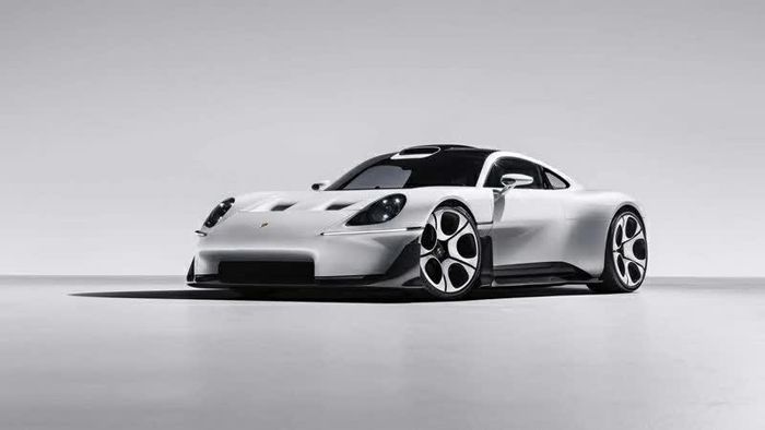 Phía trước của Porsche Mission S.