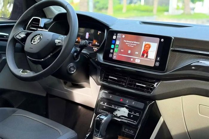 Thiết kế khoang lái Skoda Kushaq - Ảnh: Đại lý