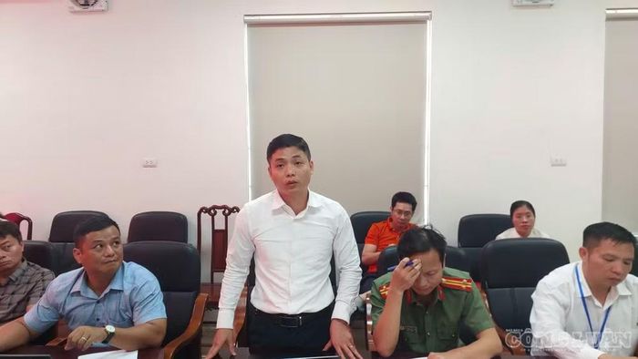 Ông Lê Hồng Phúc, Giám đốc Ban Quản lý dự án đầu tư - hạ tầng, đề xuất các giải pháp tháo gỡ khó khăn, vướng mắc tại các dự án. Ảnh: Đào Vinh