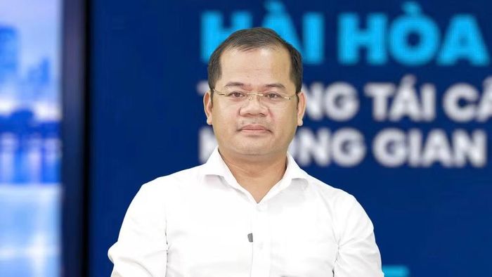 Ông Ngô Mạnh Cường, Phó chủ tịch UBND phường Vĩnh Hưng. Ảnh: BXD