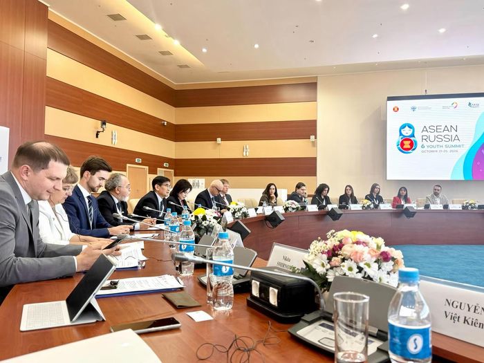 Toàn cảnh Hội nghị Thượng đỉnh Thanh niên Nga - ASEAN lần thứ 6. (Ảnh: TƯ Đoàn)