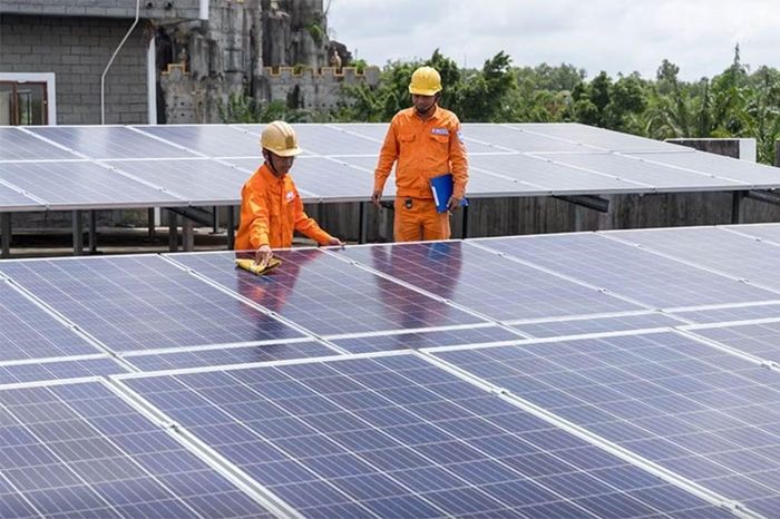 Việt Nam đang thúc đẩy mạnh phát triển điện mặt trời mái nhà.