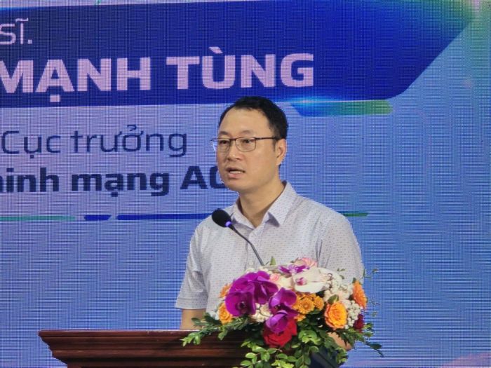 Thượng tá, Tiến sĩ Triệu Mạnh Tùng, Phó Cục trưởng Cục An ninh mạng (A05), Bộ Công an.