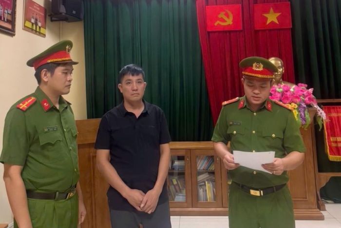 Cơ quan Cảnh sát điều tra ra quyết định khởi tố đối với Trần Văn Thành. Ảnh: CACC