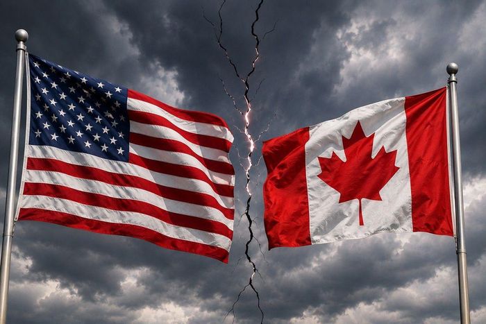 Căng thẳng giữa Mỹ và Canada hiện chưa có dấu hiệu lắng dịu. Ảnh: Kashmir Observer