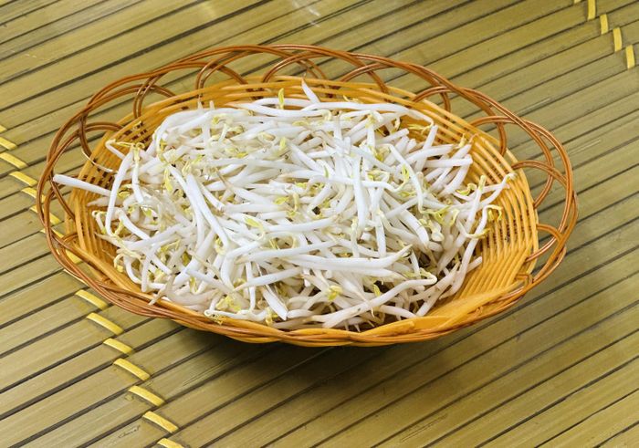 Giá đỗ xanh phổ biến nhưng không được đánh giá cao bằng các loại đỗ khác. Ảnh: Ban Mai