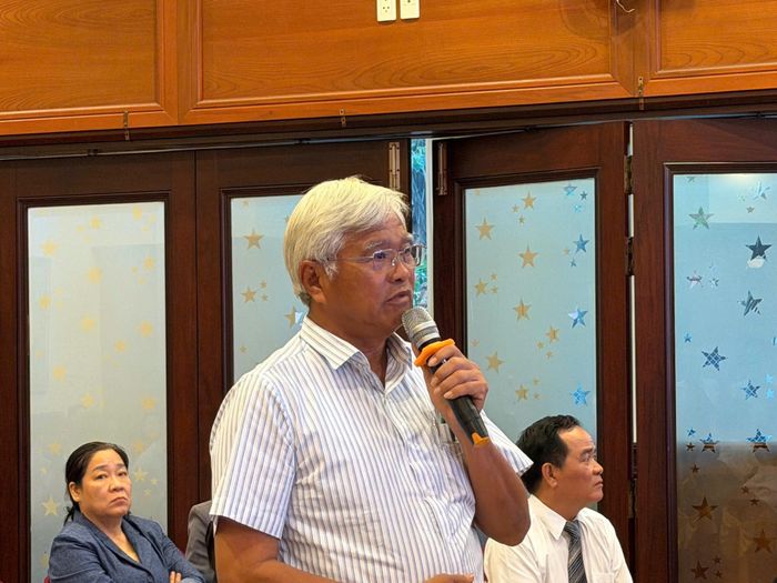 "Vua chuối" Võ Quan Huy kiến nghị mở rộng nguồn vốn tín dụng trung hạn. Ảnh: Thu Hà