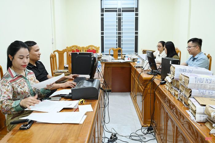 Công tác số hóa hồ sơ được thực hiện theo nguyên tắc “làm đến đâu chắc đến đó".
