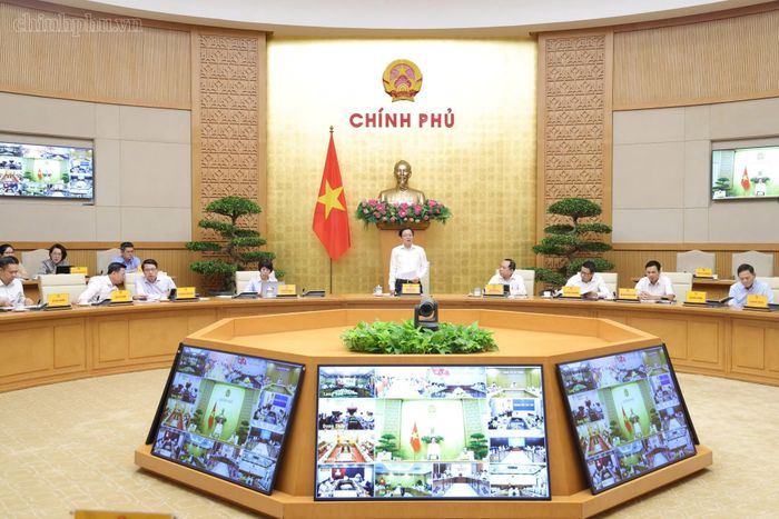 Phó Thủ tướng Hồ Quốc Dũng chủ trì Hội nghị - Ảnh: chinhphu.vn/Gia Huy