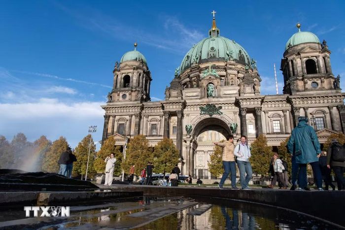 Nhà thờ chính tòa Berlin, Đức, ngày 22/10/2026. (Ảnh: THX/TTXVN phát)
