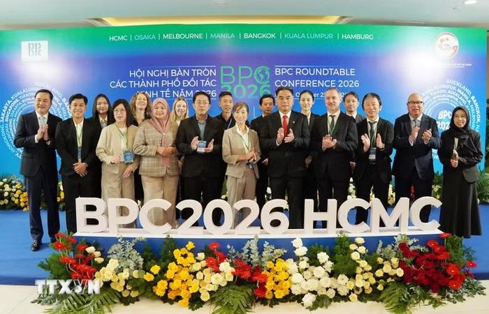 Các đoàn tham dự Hội nghị. (Ảnh: Trung Tuyến/TTXVN)