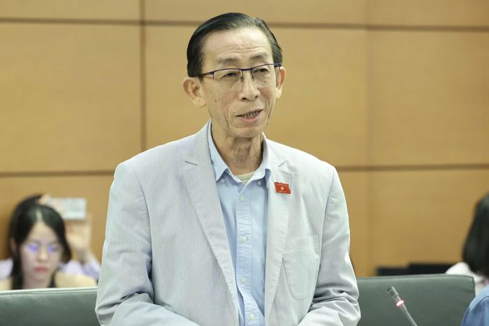 Đại biểu Trần Hoàng Ngân cho rằng cần làm rõ đất bỏ hoang trong thời gian bao lâu thì bị đánh thuế.