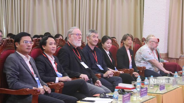Hội thảo thu hút sự tham gia của các đại biểu quốc tế (Ảnh: Quốc Tiệp).