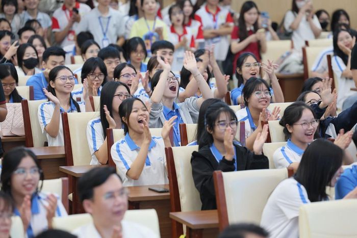 Lễ phát động thu hút sự quan tâm của các bạn sinh viên