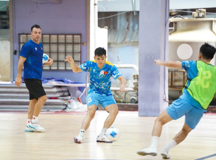 Nhiều gương mặt trẻ của Futsal Việt Nam sẽ được trao cơ hội. Ảnh: VFF.