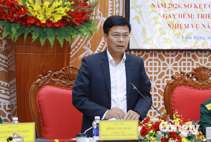 Ông Đinh Văn Tuấn, Phó Chủ tịch UBND tỉnh, Trưởng Ban Chỉ đạo tỉnh Lâm Đồng.
