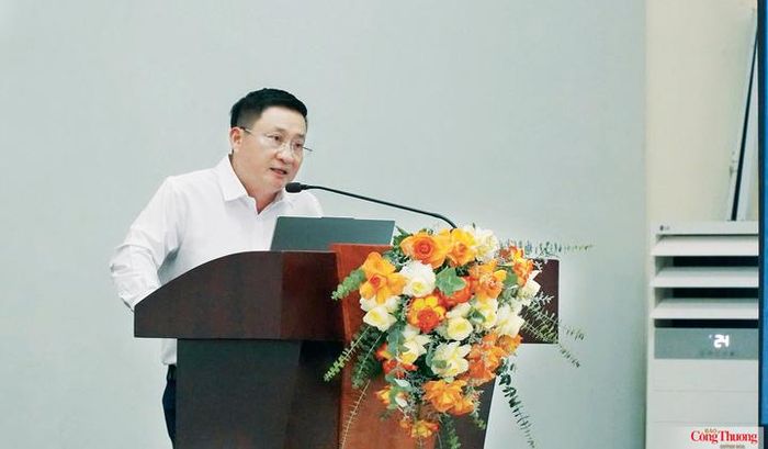 TS. Phan Đăng Phong, Viện trưởng Viện Nghiên cứu Cơ khí (NARIME) phát biểu khai mạc hội thảo