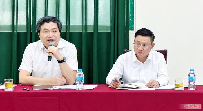 Ông Trần Việt Hòa, Cục trưởng Cục Công nghiệp đồng chủ trì hội thảo