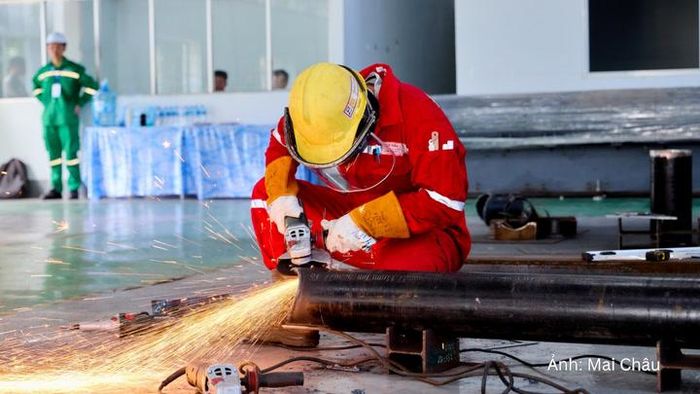 Một số khoảnh khắc của các thí sinh tham dự Hội thi.