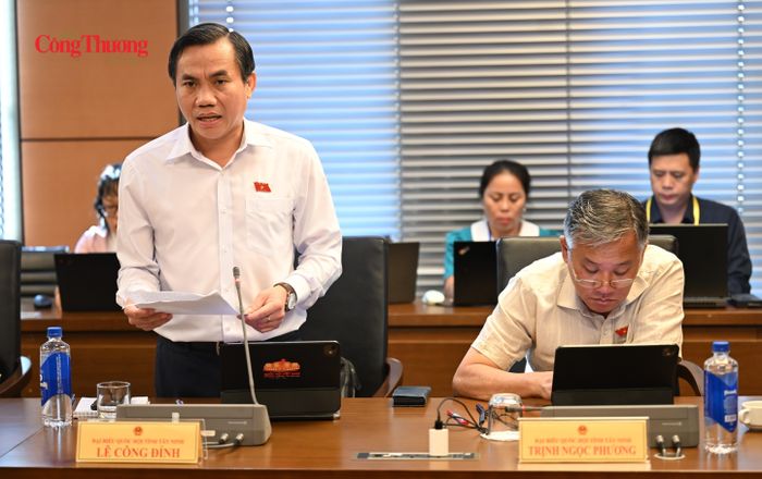 Đại biểu Lê Công Đỉnh (Đoàn đại biểu Quốc hội tỉnh Tây Ninh).