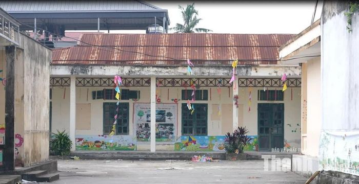 Phân hiệu Tân Thọ, Trường Mầm non Trung Chính trước đây.