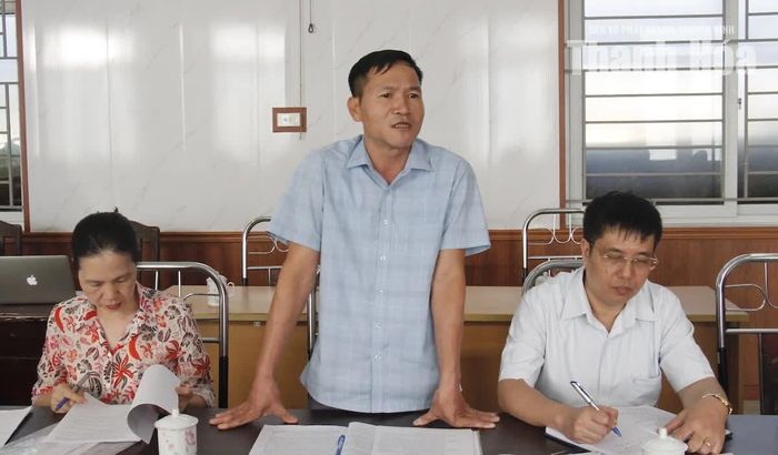 Đại biểu tham gia ý kiến tại hội thảo.
