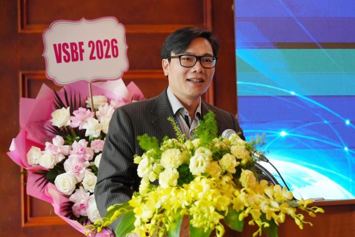 GS. Nguyễn Đức Khương, Chủ tịch AVSE Global, phát biểu.
