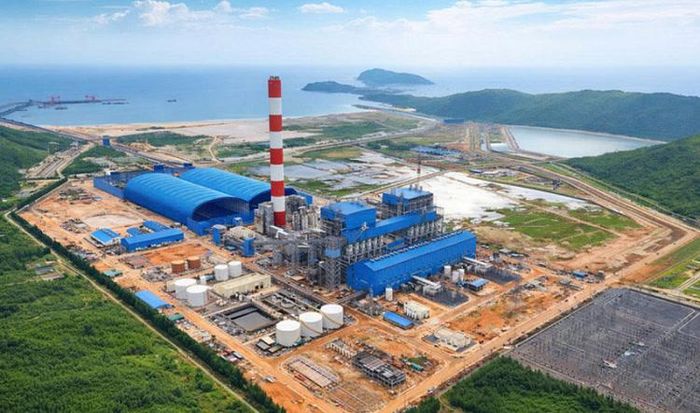 Nhà máy Nhiệt điện Quảng Trạch I do Tập đoàn Điện lực Việt Nam làm chủ đầu tư. Ảnh: EVN.