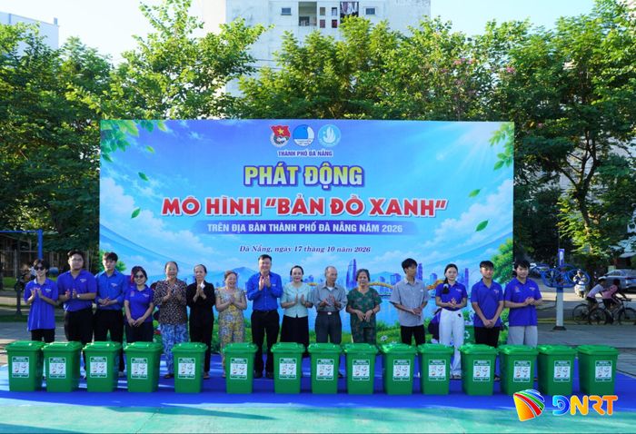 Thành đoàn phát động mô hình "Bản đồ xanh" lan toàn bảo vệ môi trường trên địa bàn thành phố. Ảnh: TÂM ĐAN