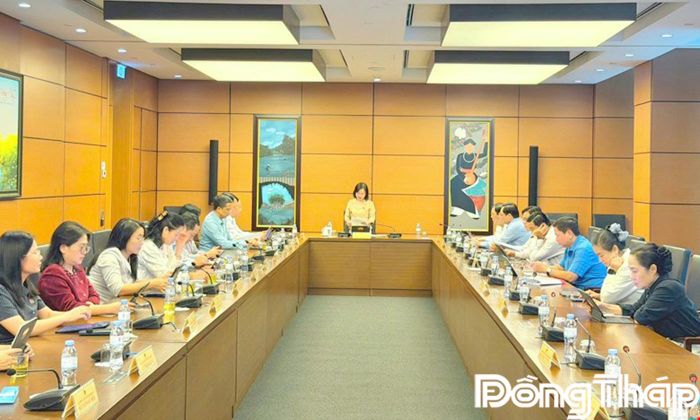 Quang cảnh thảo luận tại Tổ.
